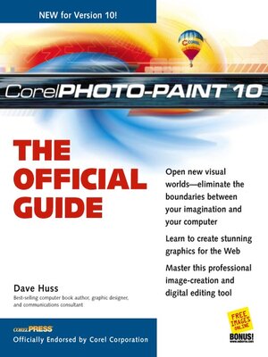 cover image of CorelPHOTO-PAINT 10